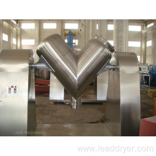 GMP standard V shape powder mixer blender